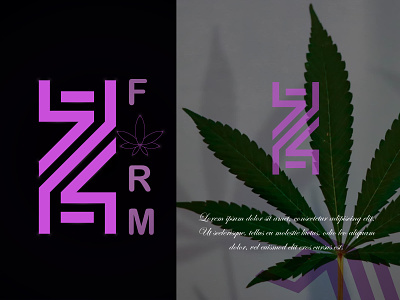 46 Farm Logo branding companies design graphic design illustration luxury motion graphics number logo purple sign