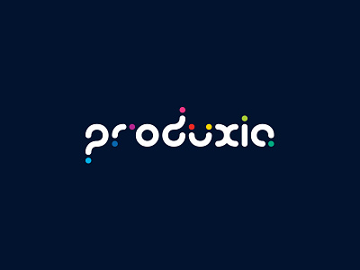 Produxia branding corporate identity logo