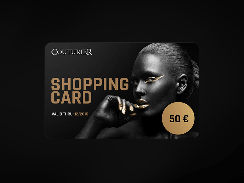 Couturier - Gift Cards
