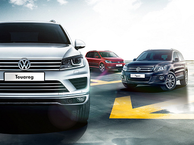 VW Limited Edition Mockup Print mockup sharan tiguan touareg vw