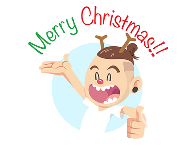 Merry Christmas christmas illustration illustrator vector