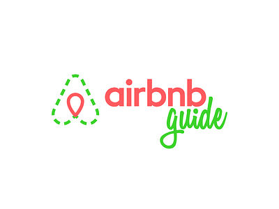 Airbnb Guide airbnb branding d and ad guide logo yoobee