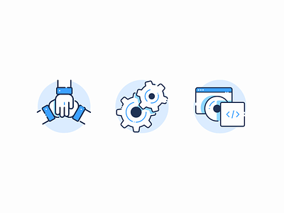 Feature Icons icon icons icons set illustration line vector