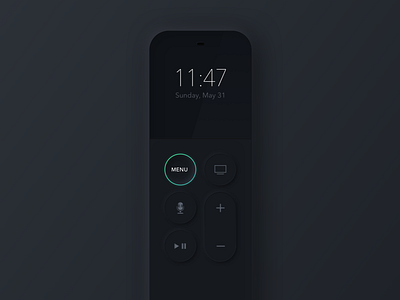 Apple TV Remote Redesign