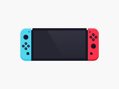 Nintendo Switch Illustration hello dribbble illustration nintendo nintendo switch switch ui uidesign
