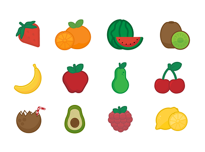 Fruit illustrations! design fruit illustration illustrator vector