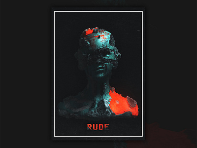 Rude 3d art c4d cinema4d colors design photoshop