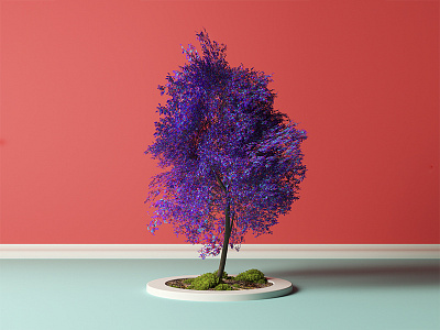 Strange Nature #3 3d art c4d cinema4d colors design photoshop