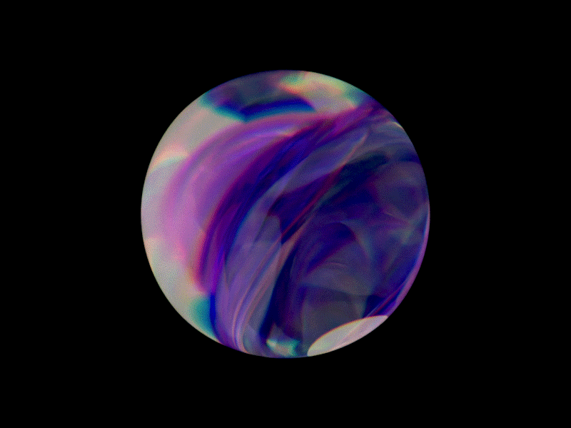 Optical glass ball abstract blender branding clean colors gradient gradient color liquid luxury wantline