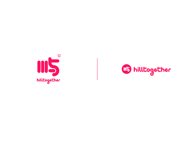 Hilltogether design icon logo mark