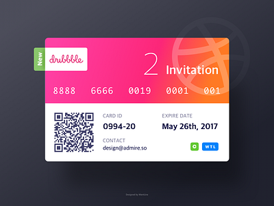 2 Dribbble Invite