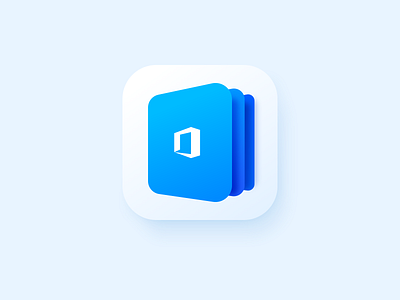 Office Word Icon By Wantline On Dribbble