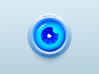 MachExplorer-ico application blue explorer flat ico icon mac mach macos
