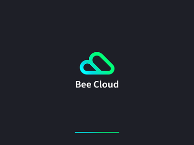 Asiainfo Bee Cloud-C2 asiainfo bee beecloud branding cloud icon illustration logo wantline