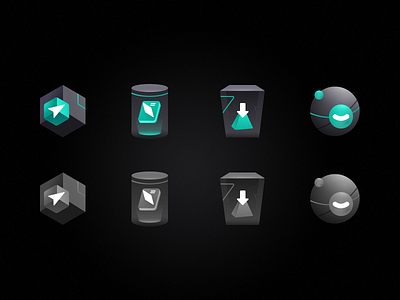 Some icons download flat guide icon illustration service standard start