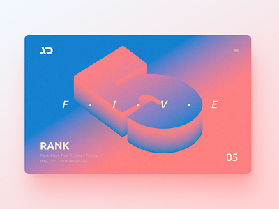 Rank-05 clean flat illustration typography ui wantline web