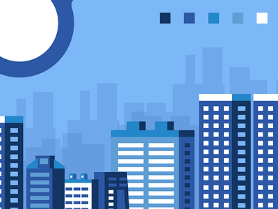 City Building illustration