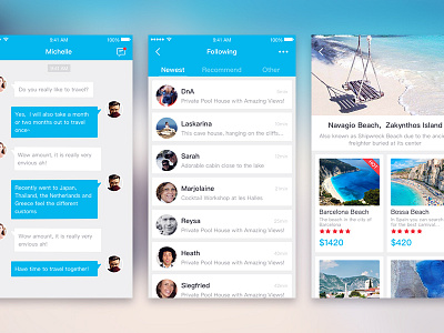 daily UI_44 app clean design interface ios mobile photo screen social ui ux