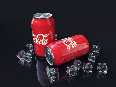 daily UI_60 Coke cans modeling and rendering 3d app c4d clean design interface ios mobile photo screen ui ux