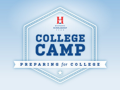 College Camp badge camp college preparing