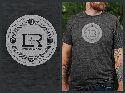 Left Plus Right Tri Blend T