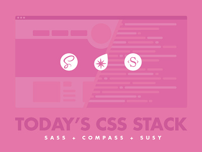 Today's CSS Stack compass css front end dev sass stack susy
