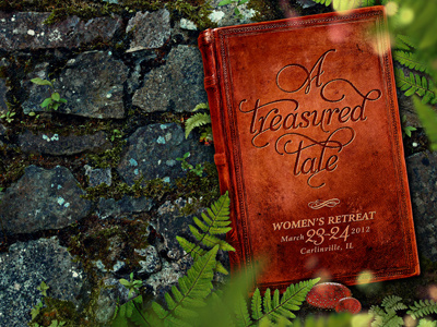 A Treasured Tale promo materials book womens retreat