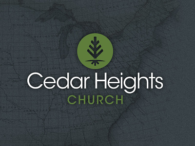 Cedar Heights Church Logo cedar church church plant heights logo
