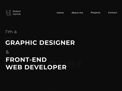 Graphic Designer Portfolio graphic design logo portfolio ui uiux website website design