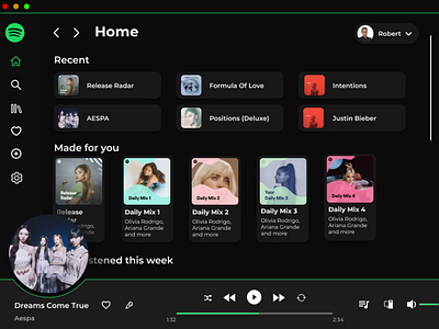 Spotify App Redesign