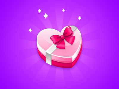 Piano Project: Gift Box design game game ui gift box icon illustration item music app music game piano app piano game uiux