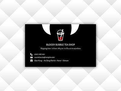 Weekly Warm Up No 2 - Business Card for Count Dracula by Miracle ...