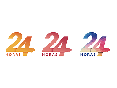 24 horas design icon illustration illustrator logo type typography ui vector web
