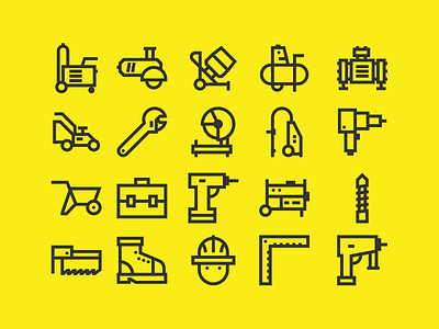 Construction icons