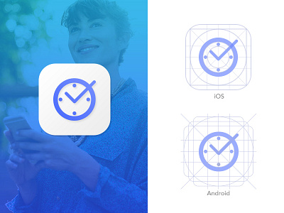 App Icon Design for Attendance App