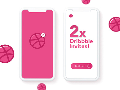 2x Dribbble Invites