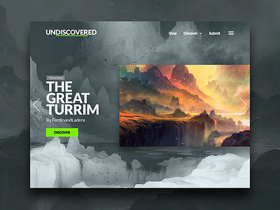 Ui Design 003 - landing page