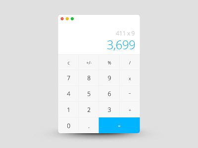 Daily UI 004 - Calculator 004 calculator dailyui