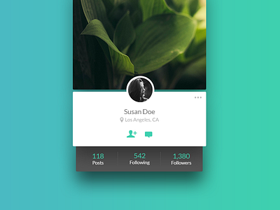 Daily UI 006 - User Profile