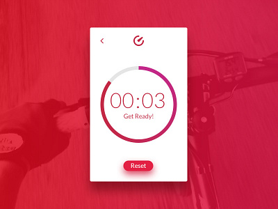 daily UI #014 countdown timer 014 clean countdown timer timer daily design minimal ui