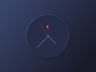 Soft UI Clock