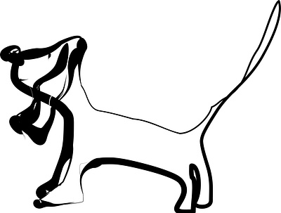dachshund branding design graphic design icon illustration logo typography ui ux vector