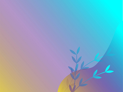 Background using a gradient. B