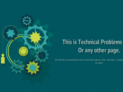 CSS3 Animated Technical Problems Page animations css3 free transforms