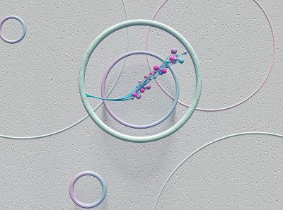 Bubbles & Tendrils 3d 3dmodeling abstract animation cinema 4d motion graphics particles