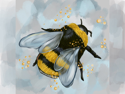 Bee branding design graphic design illustration ui vector