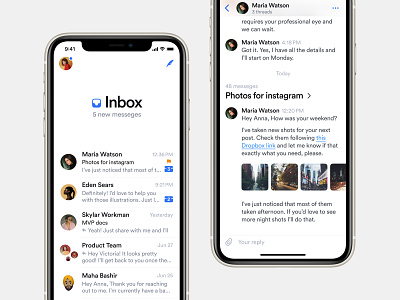 Mail mobile app