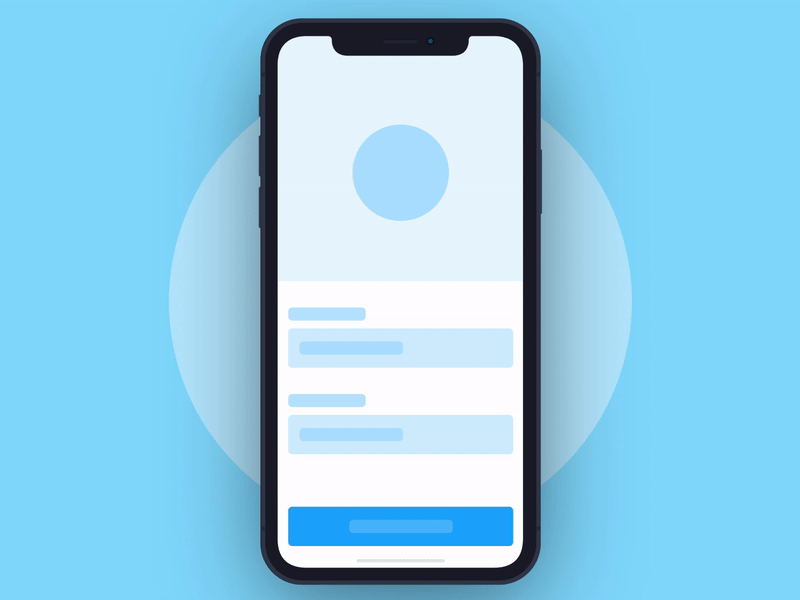 Daily UI #001 – Sign Up 001 animation app challenge daily ui framer freebie gif interactive ios wireframe wireframes