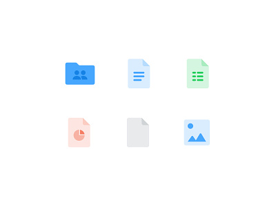 Documents Icons set — Shary app
