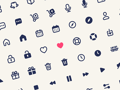 Icons Library for Figma users app bunch components design filled free freebie iconography icons icons set iconset ios library linear mobile mobile app outline pack product design